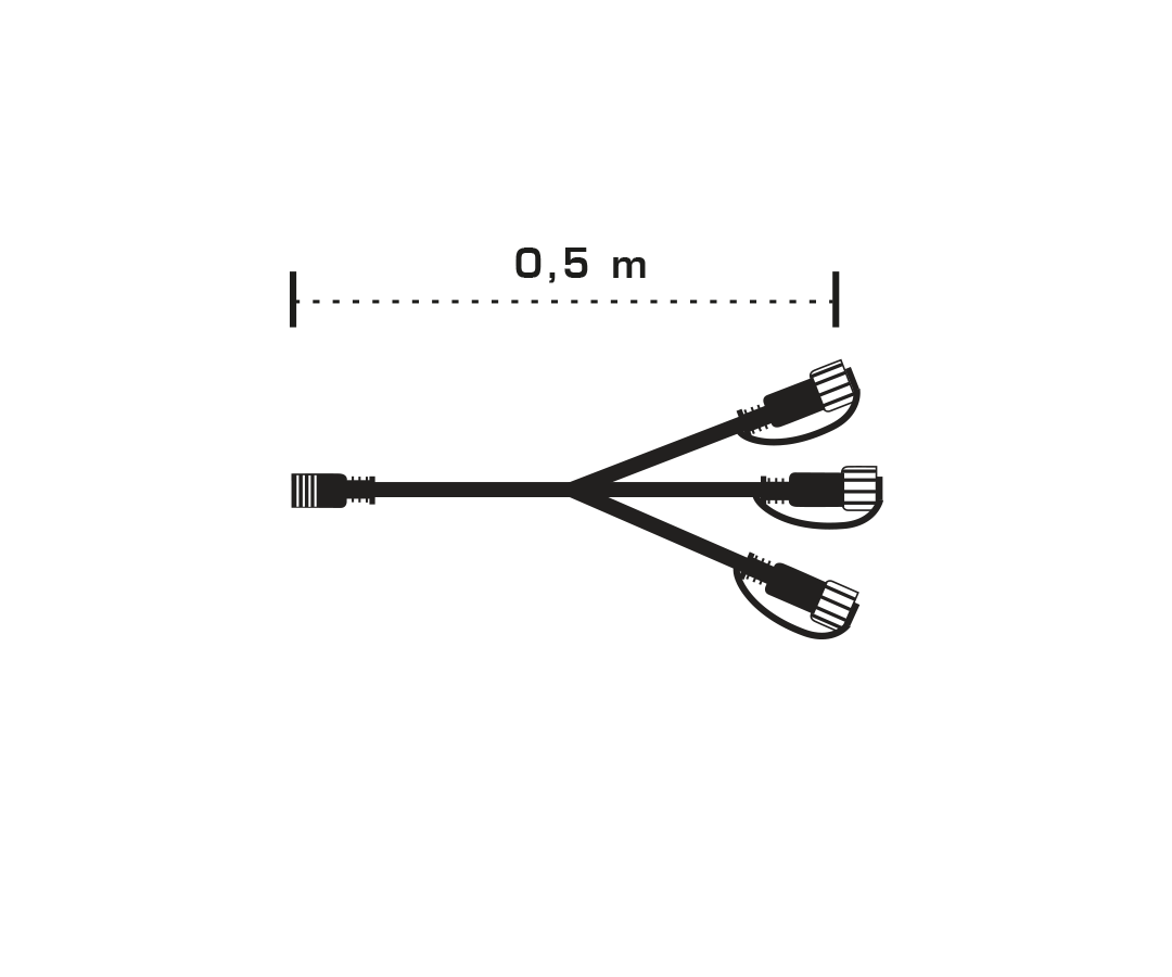 LED Splitter Kabel / T-Wire